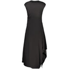 Schwarzes Baumwollkleid