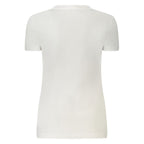 Weißes Baumwoll-T-Shirt