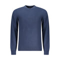 Blauer Baumwoll-Sweatshirt