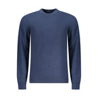 Blauer Baumwoll-Sweatshirt