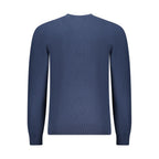 Blauer Baumwoll-Sweatshirt
