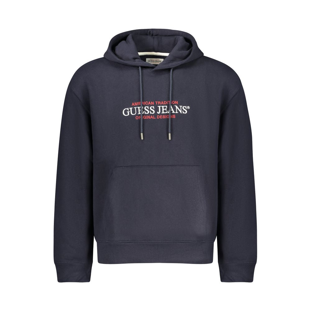 Blauer Baumwoll-Sweatshirt