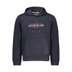 Blauer Baumwoll-Sweatshirt