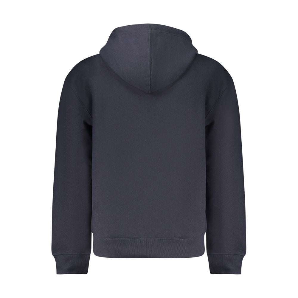 Blauer Baumwoll-Sweatshirt