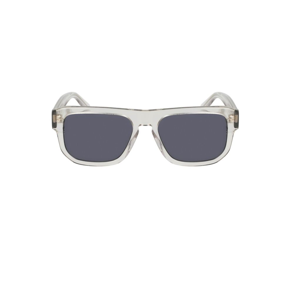 Transparente Sonnenbrille aus Acetat