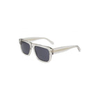 Transparente Sonnenbrille aus Acetat