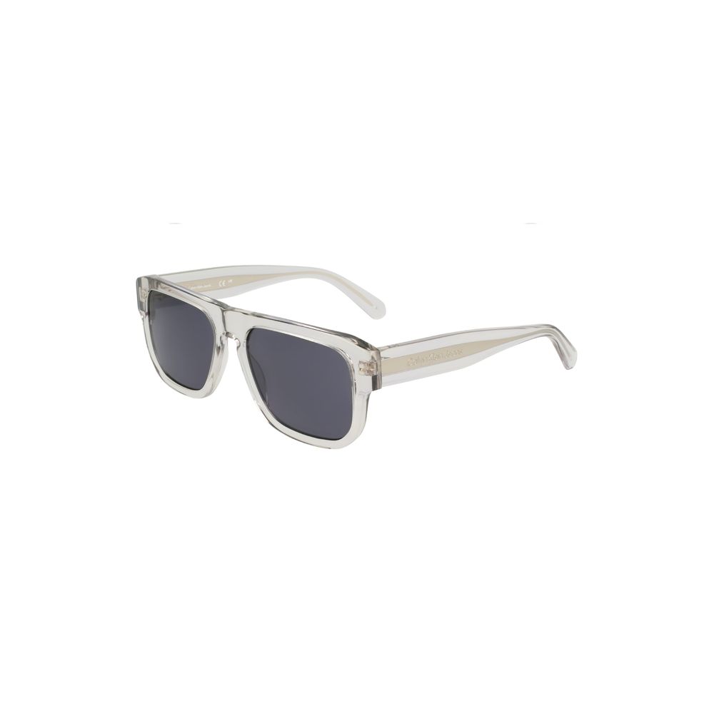 Transparente Sonnenbrille aus Acetat