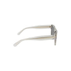 Transparente Sonnenbrille aus Acetat