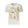 Weißes Baumwoll-T-Shirt