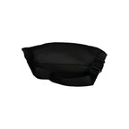 Schwarze Handtasche aus Polyester