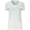 Blaues Baumwoll-T-Shirt