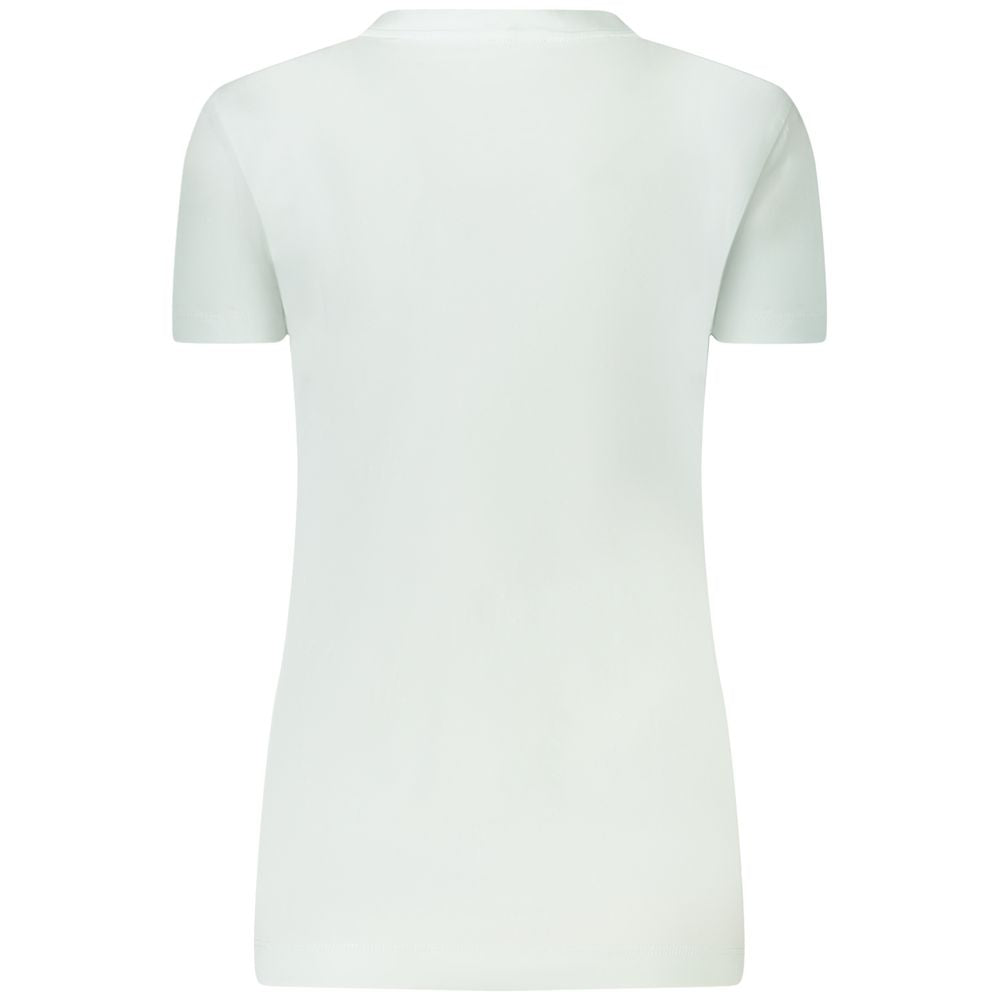 Blaues Baumwoll-T-Shirt