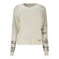 Weißer Sweatshirt aus Viskose
