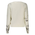 Weißer Sweatshirt aus Viskose
