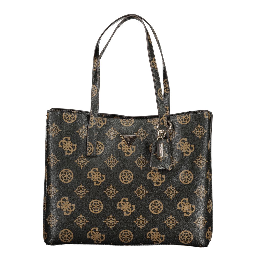 Braune Handtasche aus Polyethylen