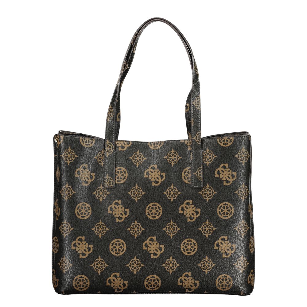Braune Handtasche aus Polyethylen