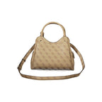 Beige Polyethylene Handbag