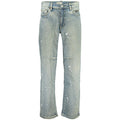 Blaue Baumwolljeans Denim
