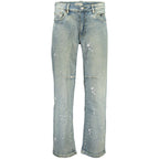 Blaue Baumwolljeans Denim