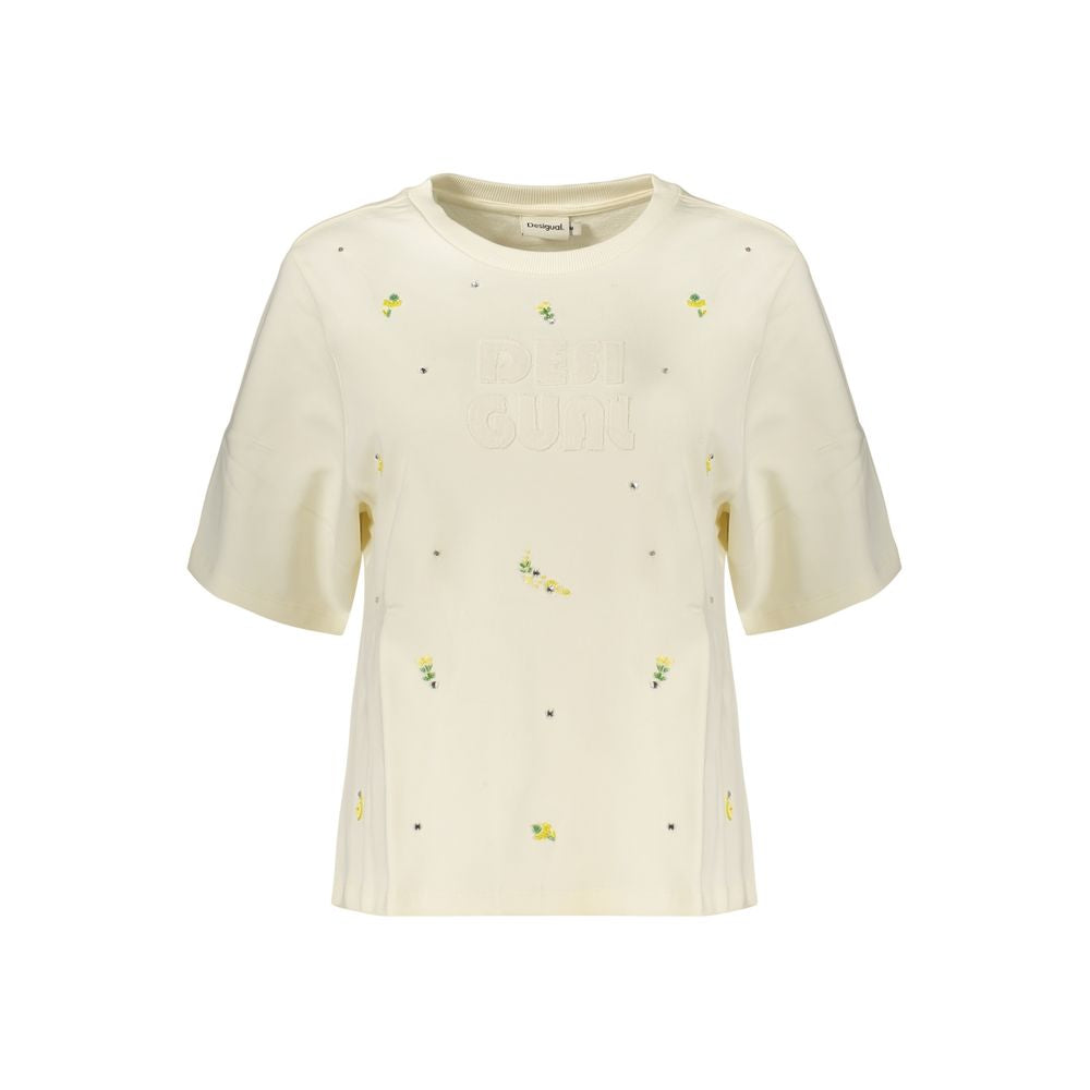 Weißes Baumwoll-Sweatshirt