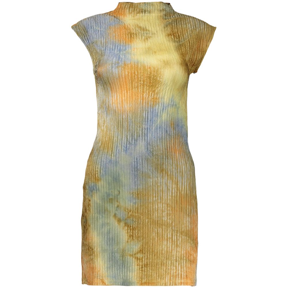 Grünes Freizeitkleid aus Polyester