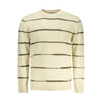 Beige Baumwoll-Sweatshirt