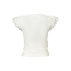 Weißes T-Shirt aus Polyester