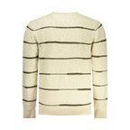 Beige Baumwoll-Sweatshirt