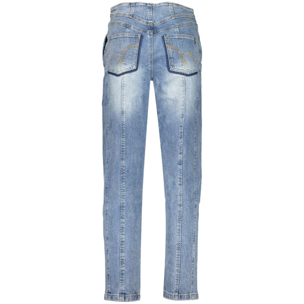 Blaue Baumwolljeans Denim