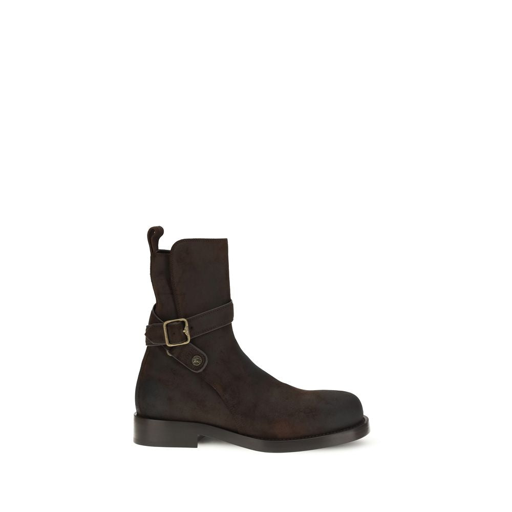 Braune Kalbsleder Bos Taurus Schnürstiefel