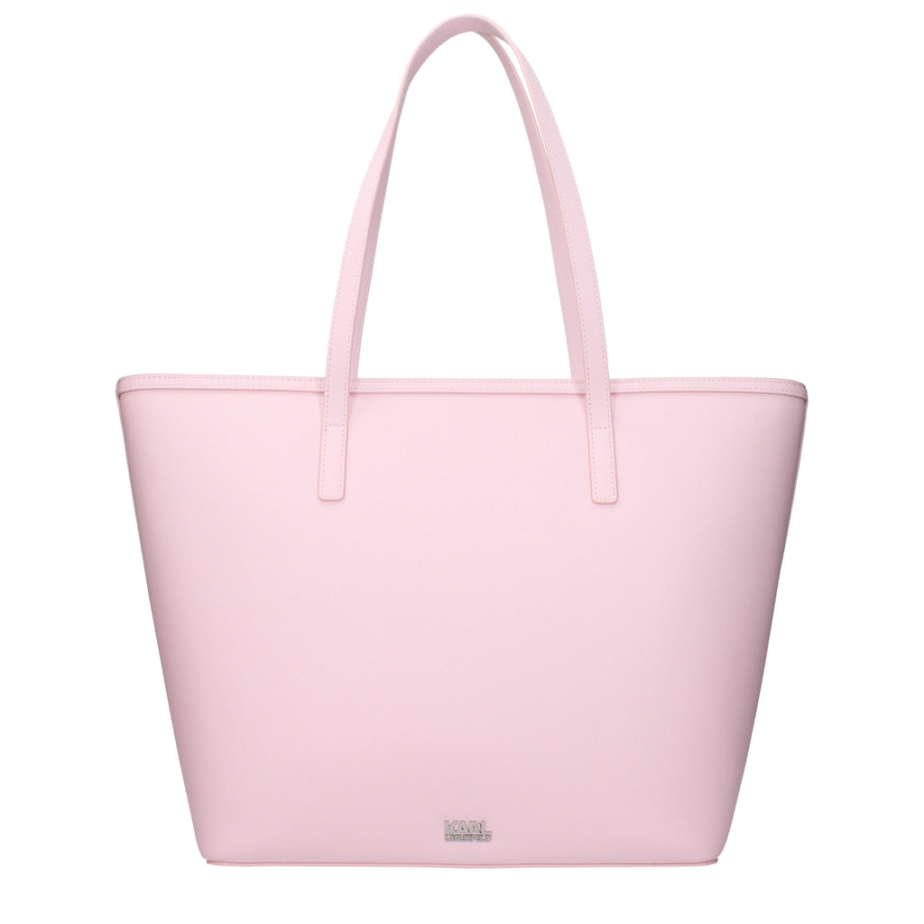 Schultertasche aus Polyethylen in Pink