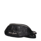 Schwarzer Lederrucksack