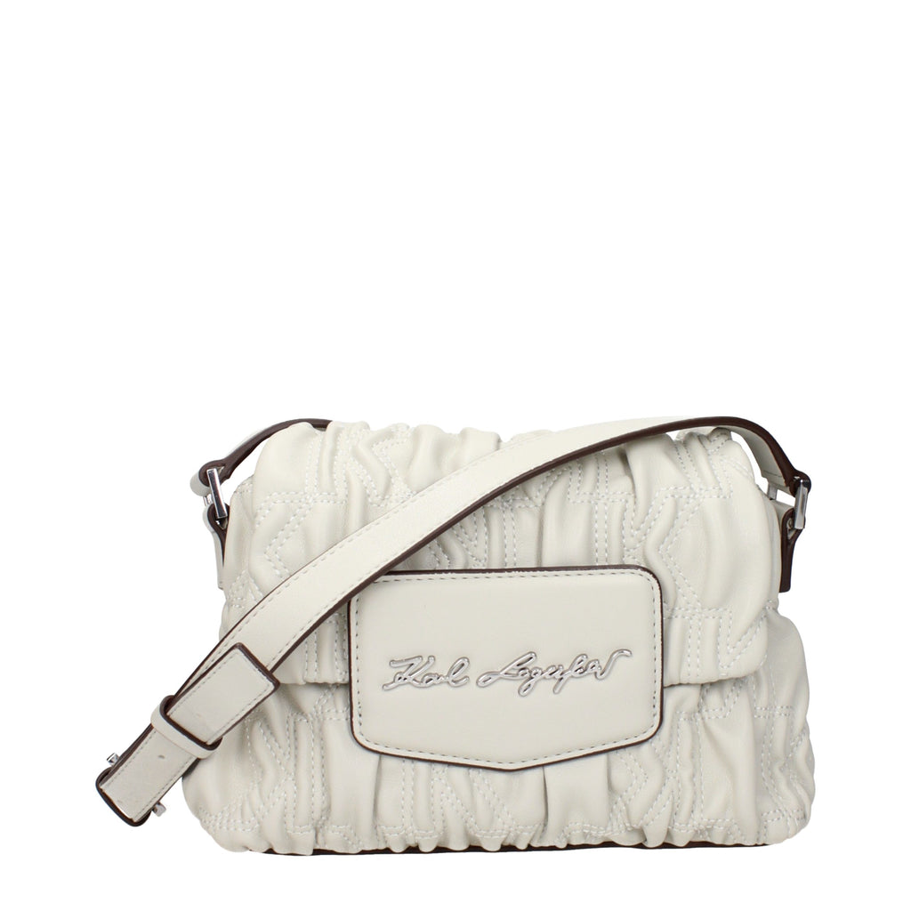 Graue Crossbody Bag aus Polyester