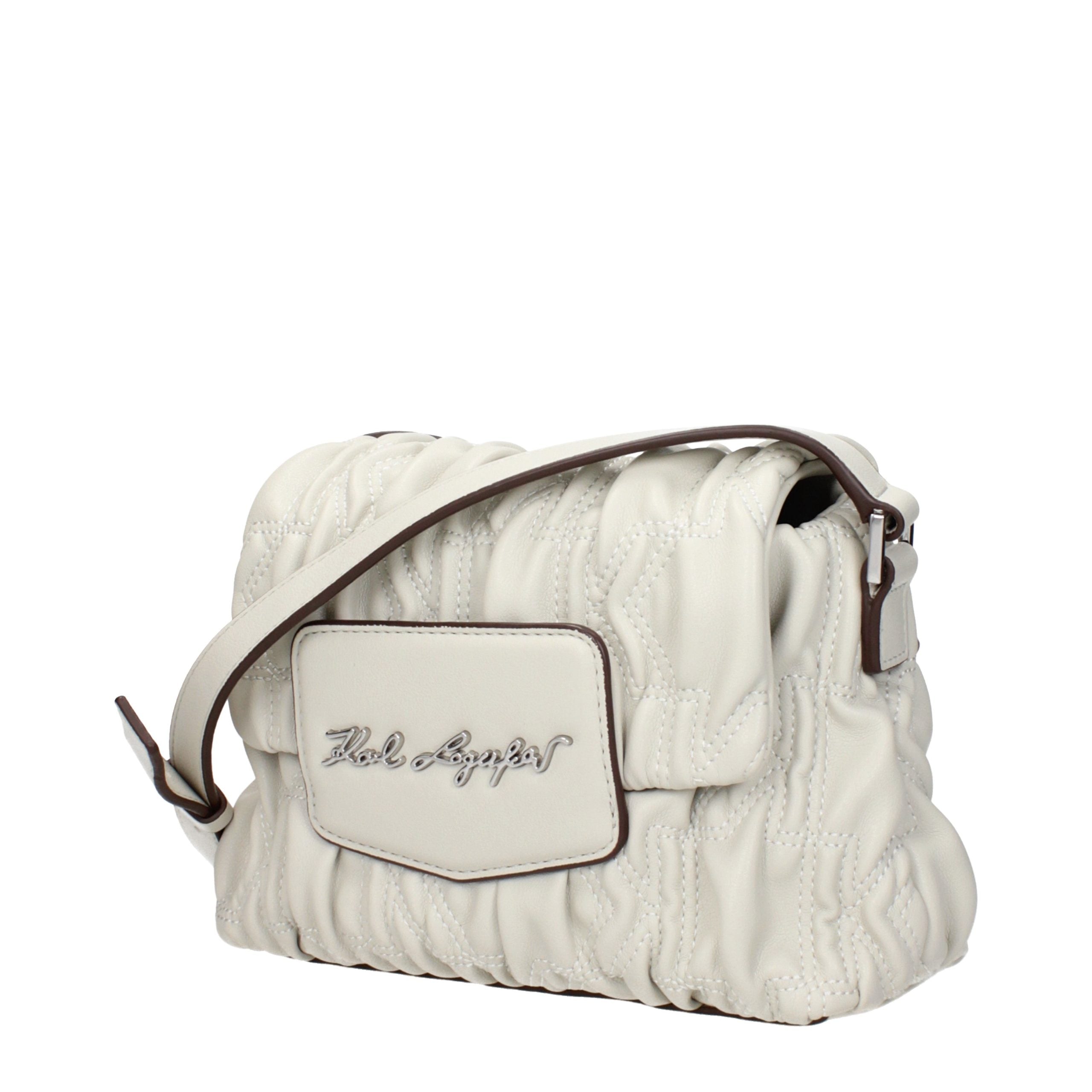 Graue Crossbody Bag aus Polyester