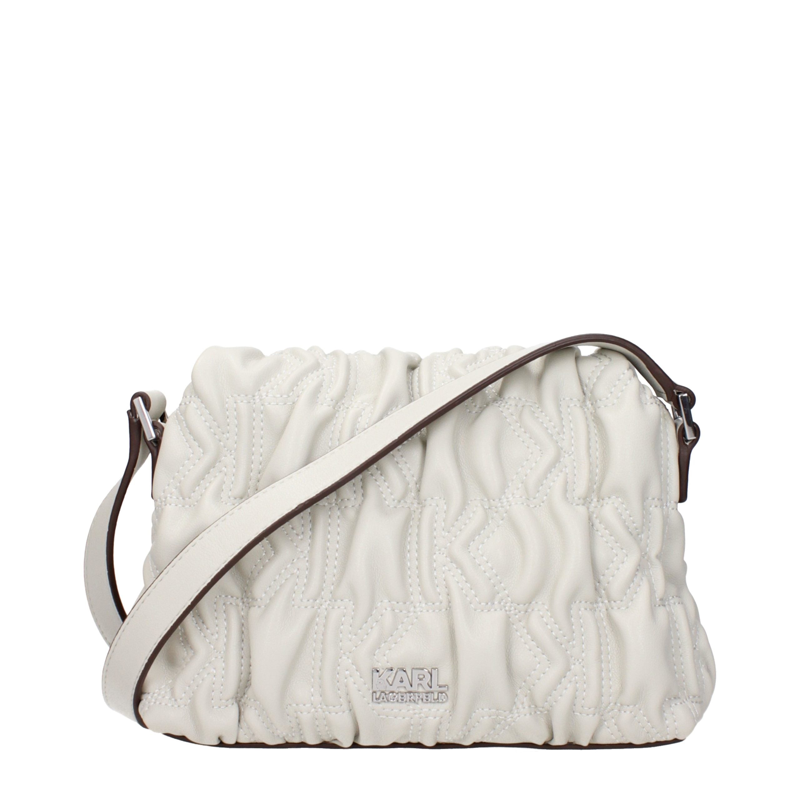 Graue Crossbody Bag aus Polyester