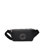 Schwarzer Lederrucksack