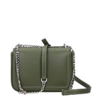 Grüne Leder Crossbody Tasche