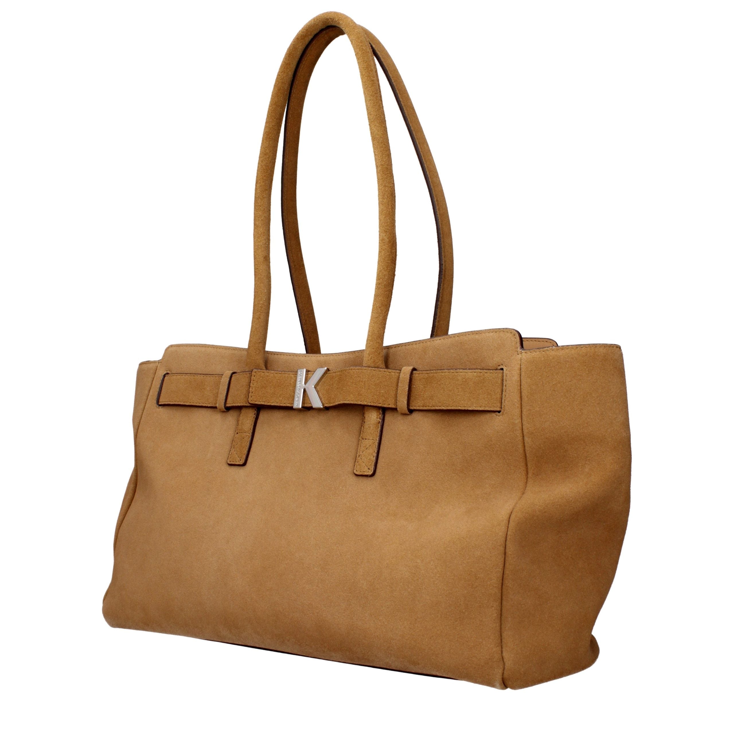 Braune Leder Schultertasche