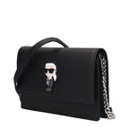 Schwarze Crossbody-Tasche aus Polyethylen