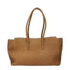 Braune Leder Schultertasche