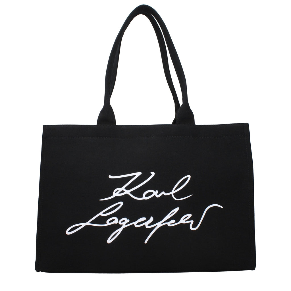 Schwarze Stoffhandtasche