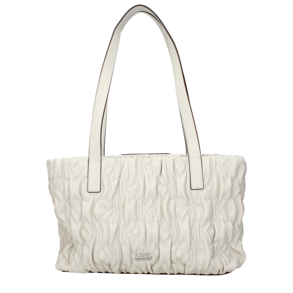 Graue Schultertasche aus Polyester