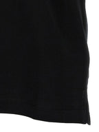Schwarzes Baumwoll-Poloshirt