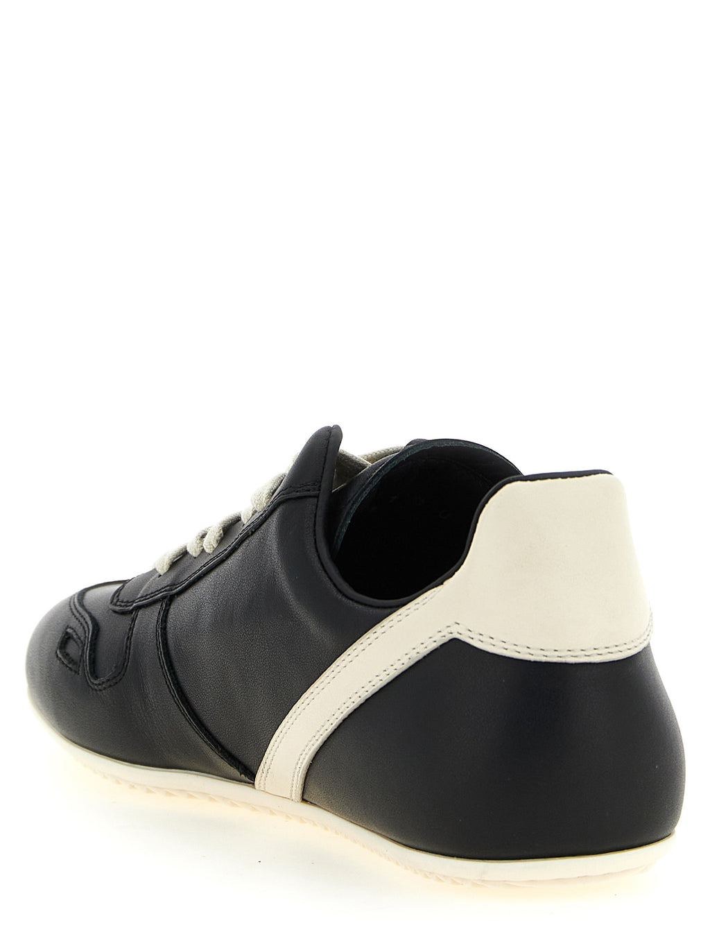 Bicolor Calfskin Low Top Sneakers
