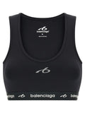 Schwarzer Sport-BH aus Polyamid