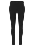 Schwarze Polyamid-Leggings