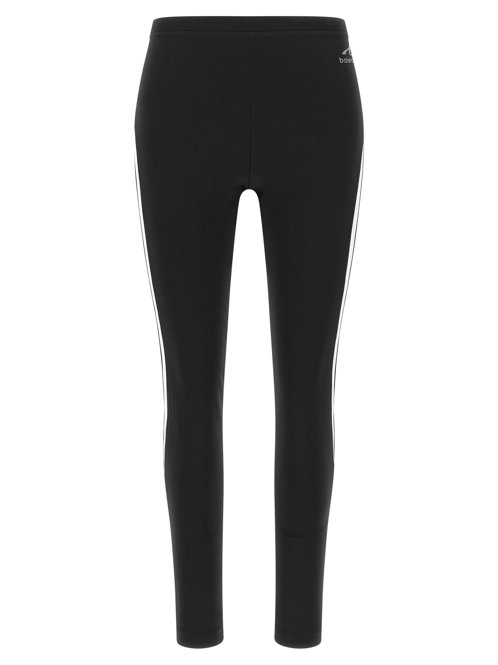 Schwarze Polyamid-Leggings