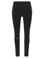 Schwarze Polyamid-Leggings