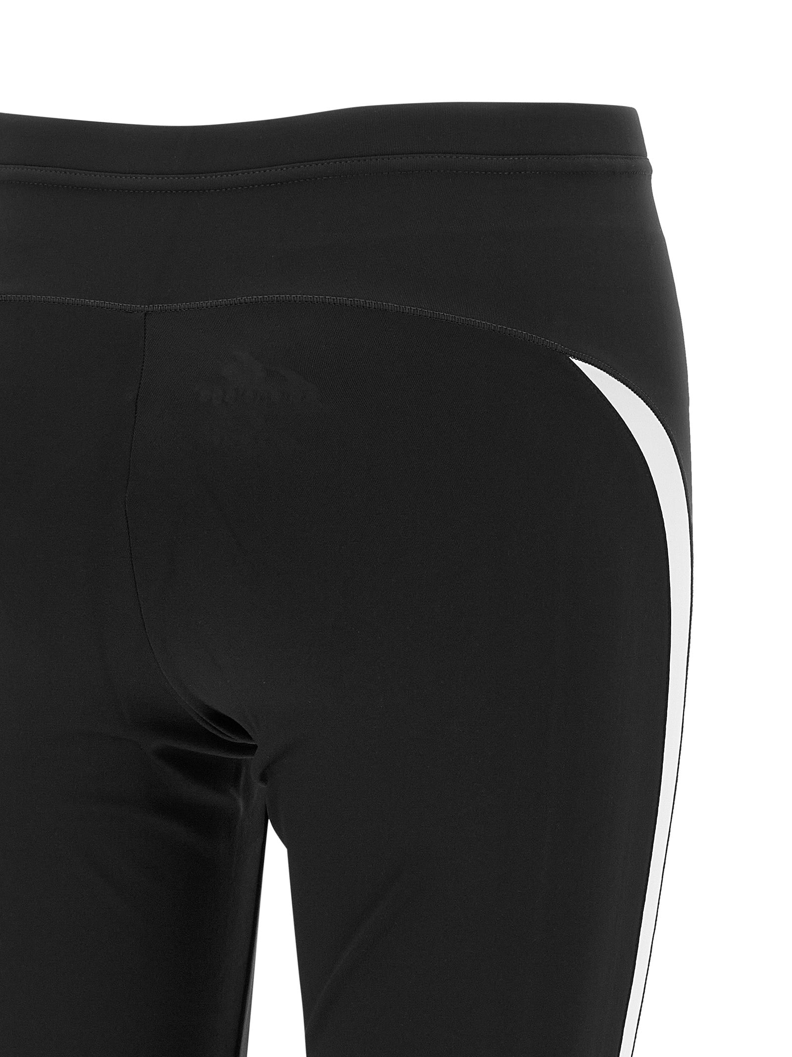 Schwarze Polyamid-Leggings