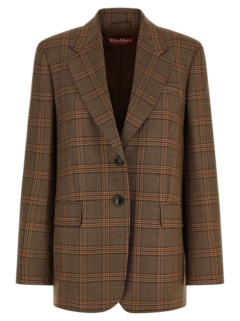 Brauner Wollblazer